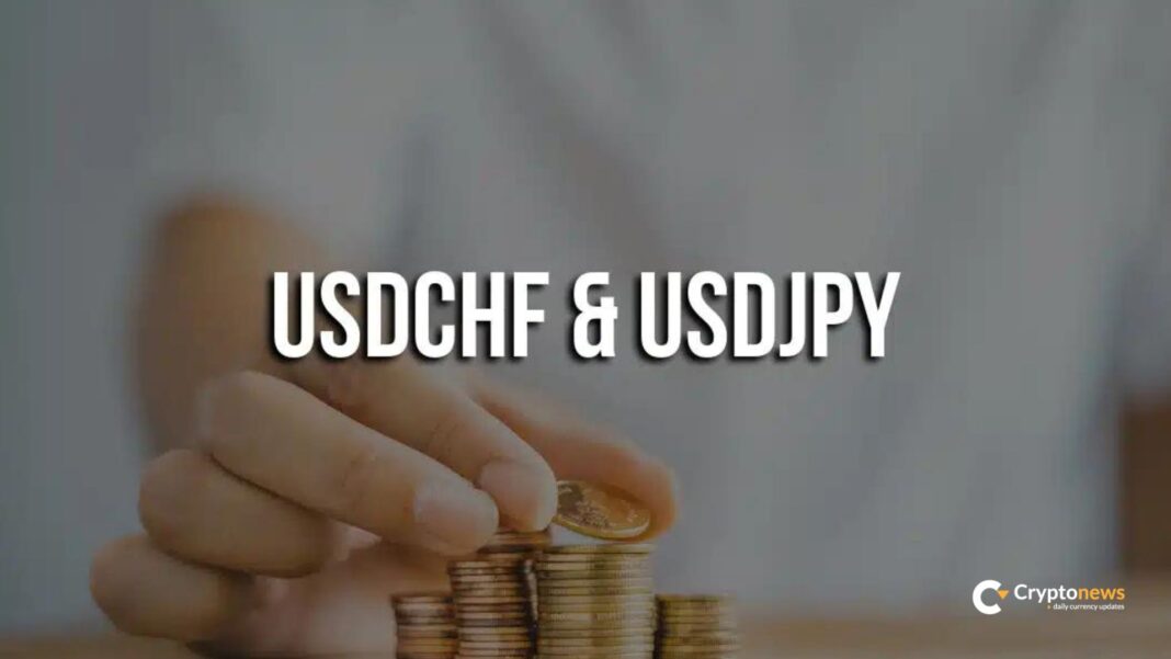 USDCHF and USDJPY: USDCHF has a chance to start a recovery