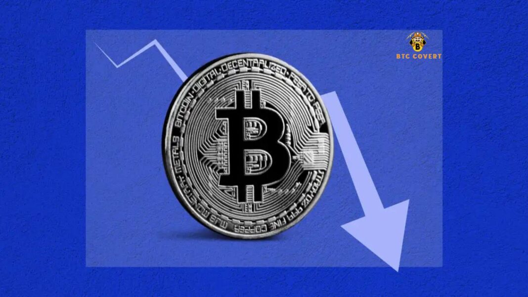 Bitcoin Faces a Rapid Price Drop