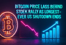 Bitcoin price lags behind stock rally as longest-ever US shutdown ends