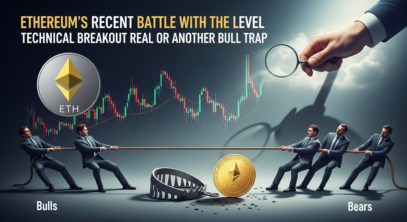 Ethereum’s Recent Battle With the Level Technical Breakout Real or Another Bull Trap.
