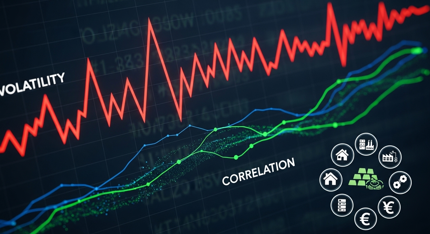 Volatility, correlation, and diversification