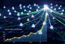 Active Solana Addresses Spike