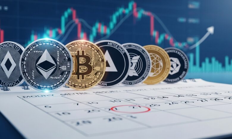 Altcoins Near Monthly