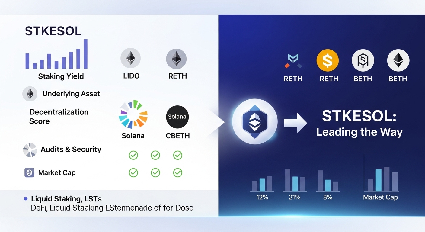 How STKESOL Compares to Other Liquid Staking Tokens