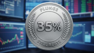 Silver 35% plunge still beats