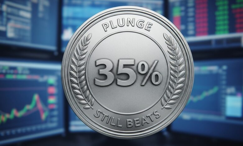 Silver 35% plunge still beats