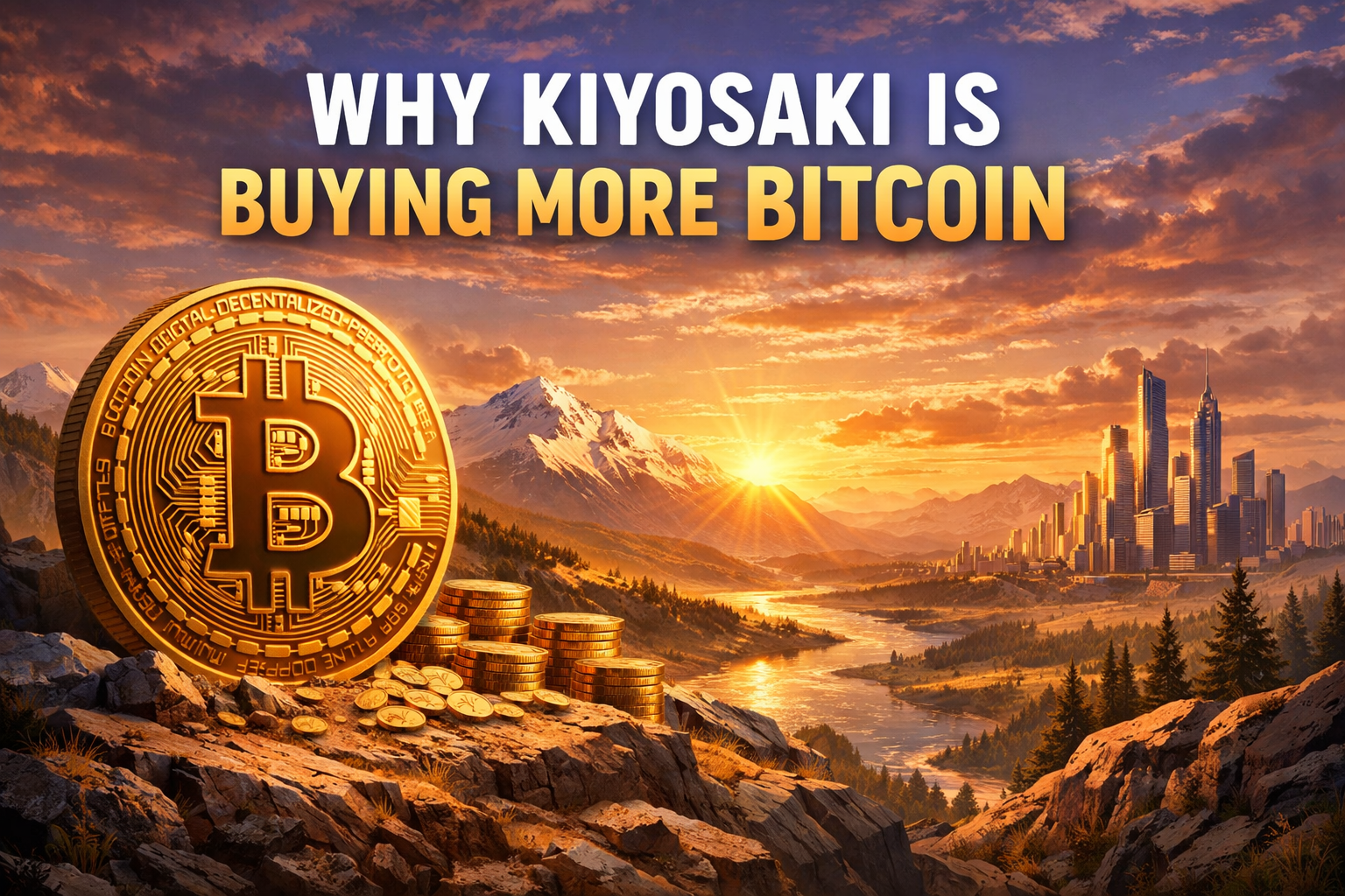 Why Kiyosaki Is Buying More Bitcoin