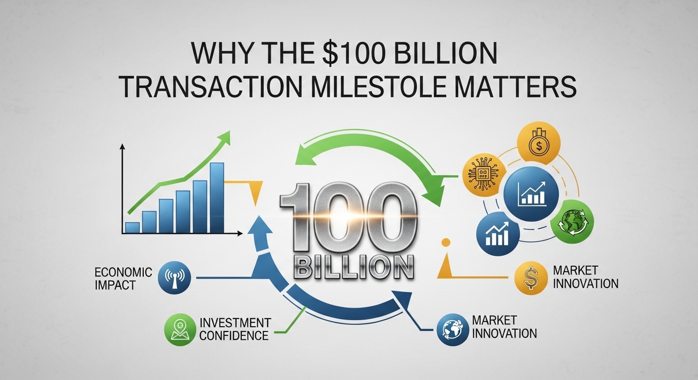 Why the $100 Billion Transaction Milestone Matters