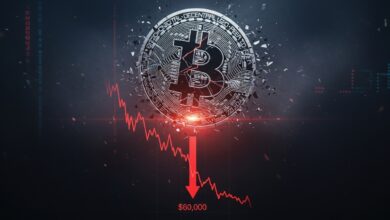 Bitcoin Crash Near $60K Sparks “Hidden Fund Blowup” Rumors
