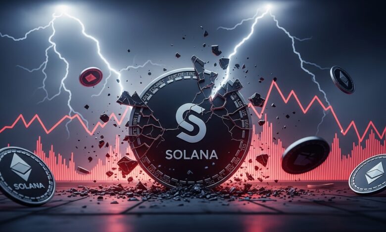 Solana price crash