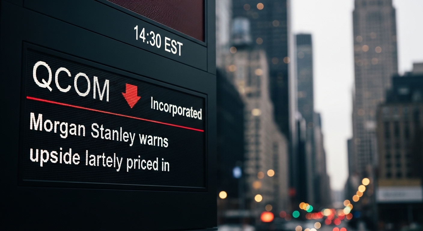 Incorporated (QCOM) upside largely priced in at current levels